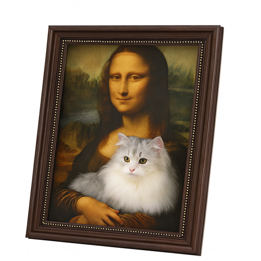 Mona Lisa Scratching Board