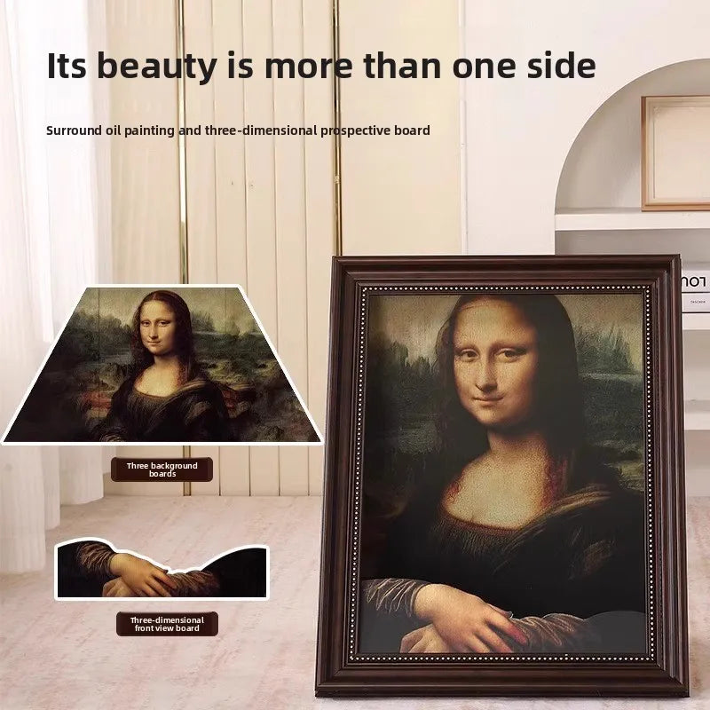 Mona Lisa Scratching Board