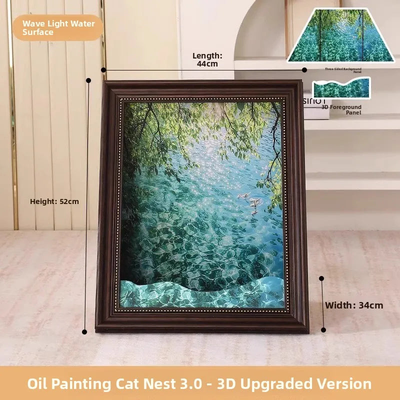 Mona Lisa Scratching Board