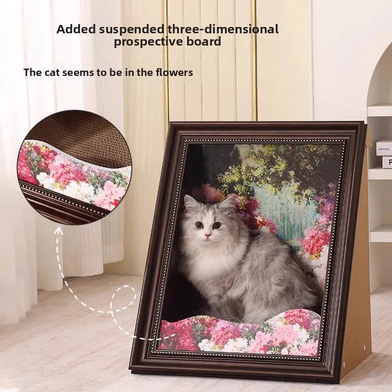 Mona Lisa Scratching Board