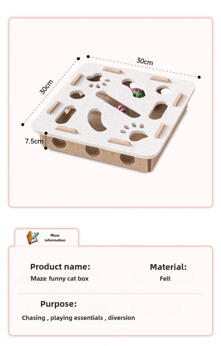 Interactive Maze Box