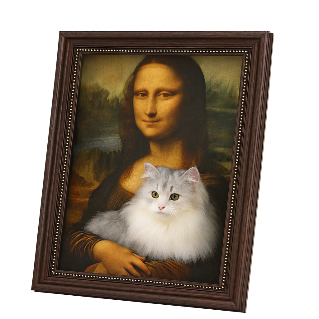 Mona Lisa Scratching Board