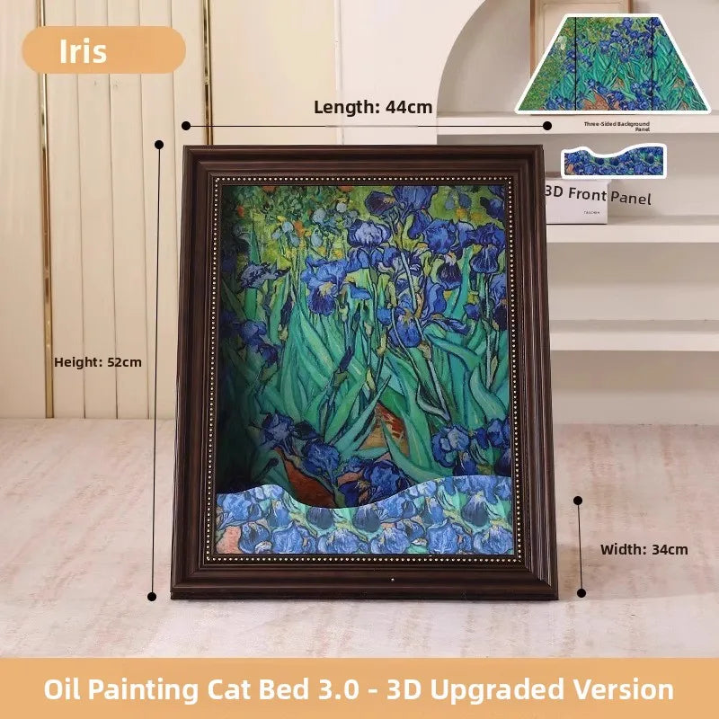 Mona Lisa Cat Bed